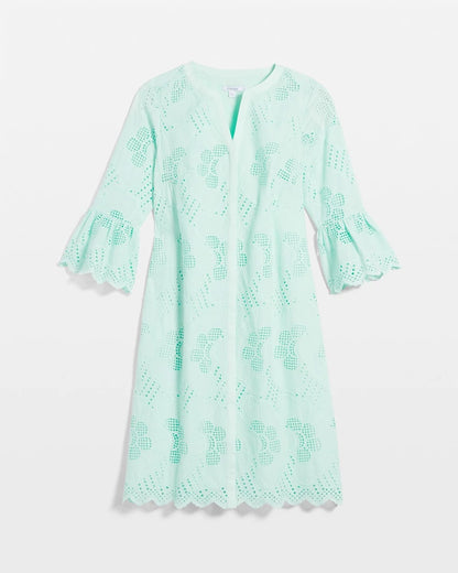 Eyelet Cotton Voile Dress - Chico's