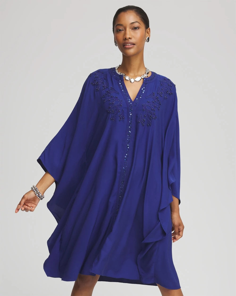 Embellished Kaftan Dress - Chico's