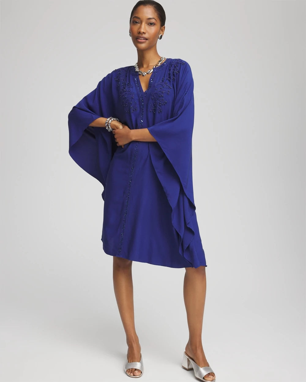 Embellished Kaftan Dress - Chico's