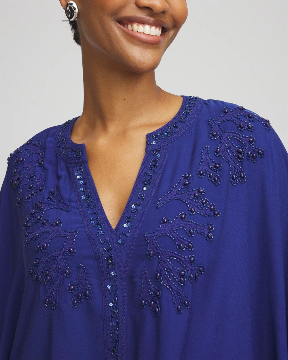 Embellished Kaftan Dress - Chico's