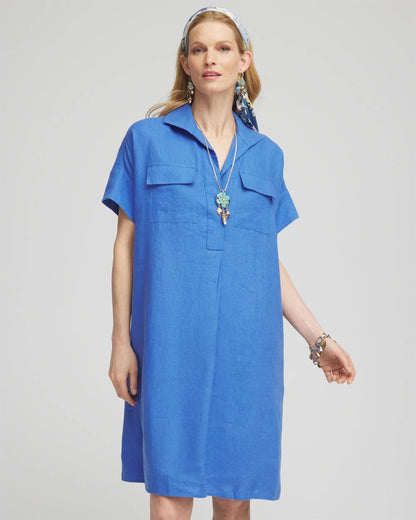 High-low Linen Shirtdress - Chico's