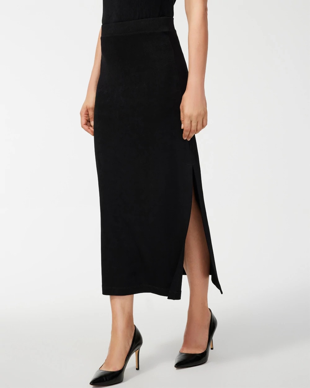 Travelers™ Side-Slit Maxi Skirt - Chico's