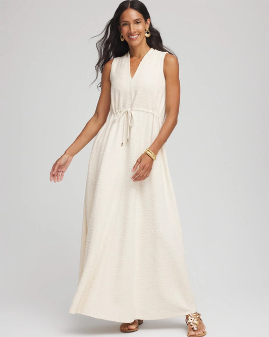 Sleeveless Tweed Maxi Dress - Chico's