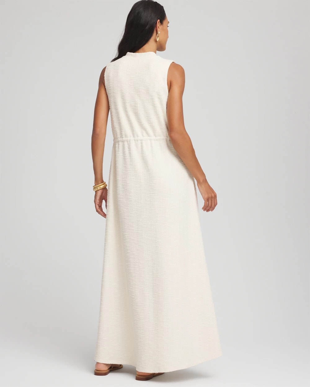 Sleeveless Tweed Maxi Dress - Chico's