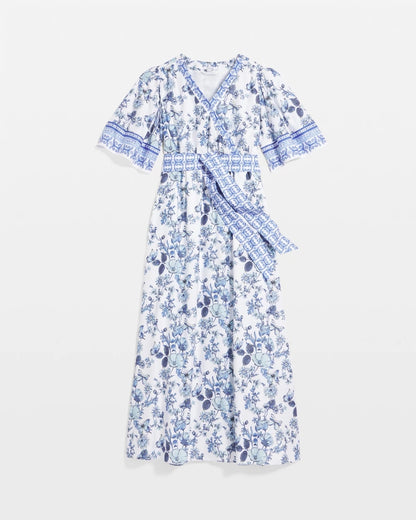 Surplice Matte Satin Maxi Dress - Chico's