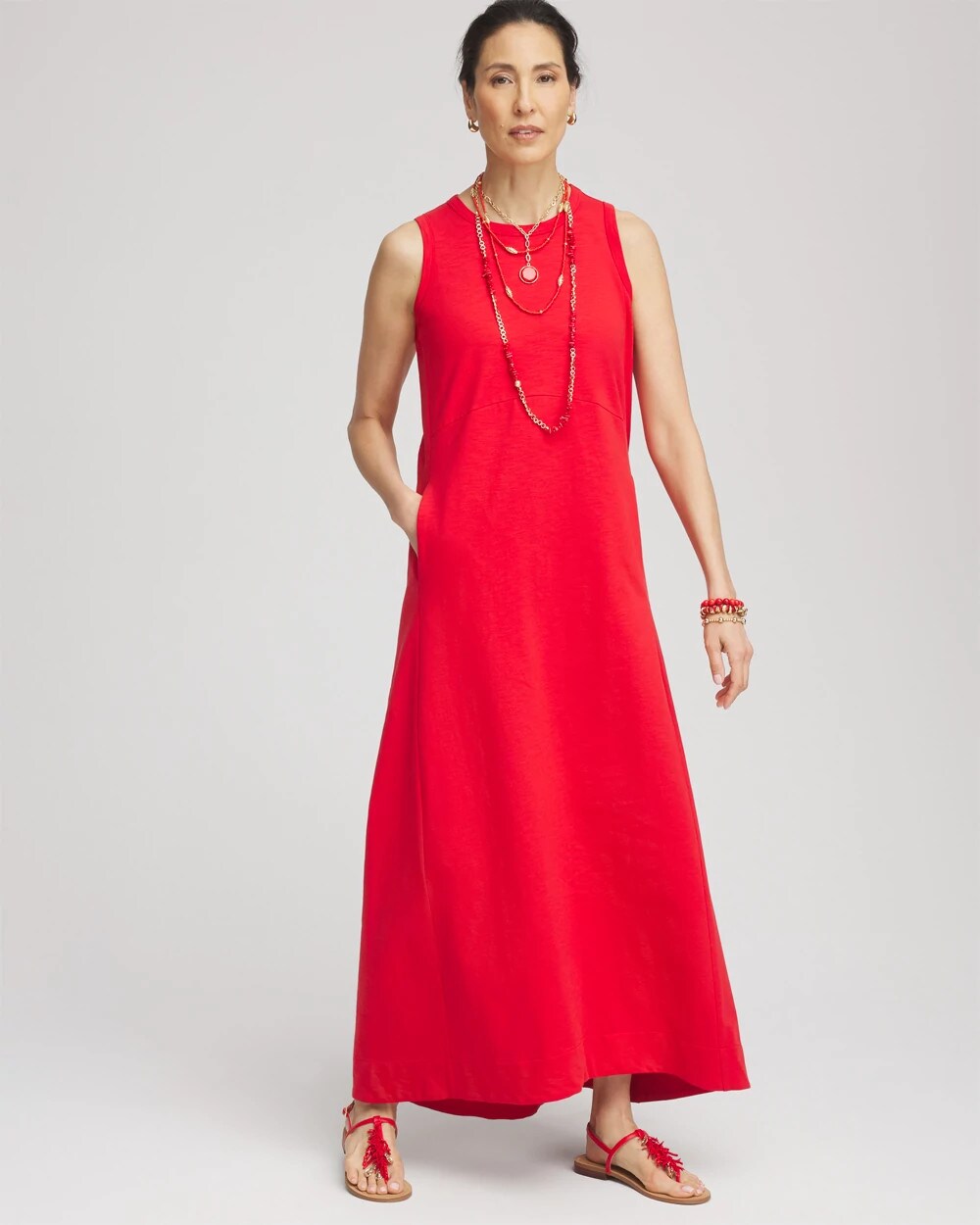 Sleeveless Midi Tank Dress - Chico's
