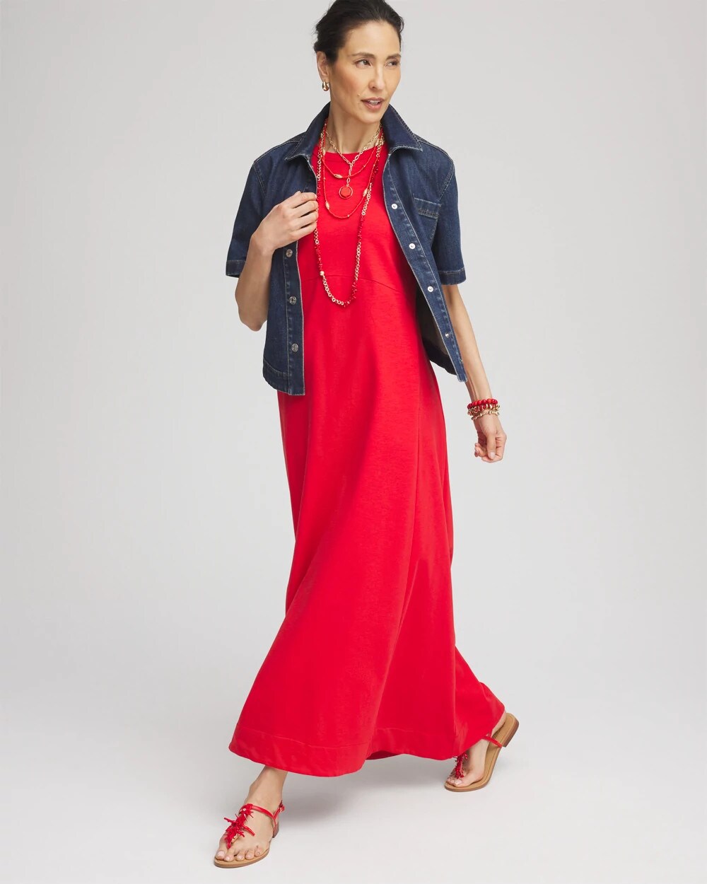 Sleeveless Midi Tank Dress - Chico's