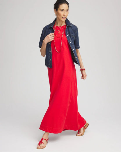 Sleeveless Midi Tank Dress - Chico's