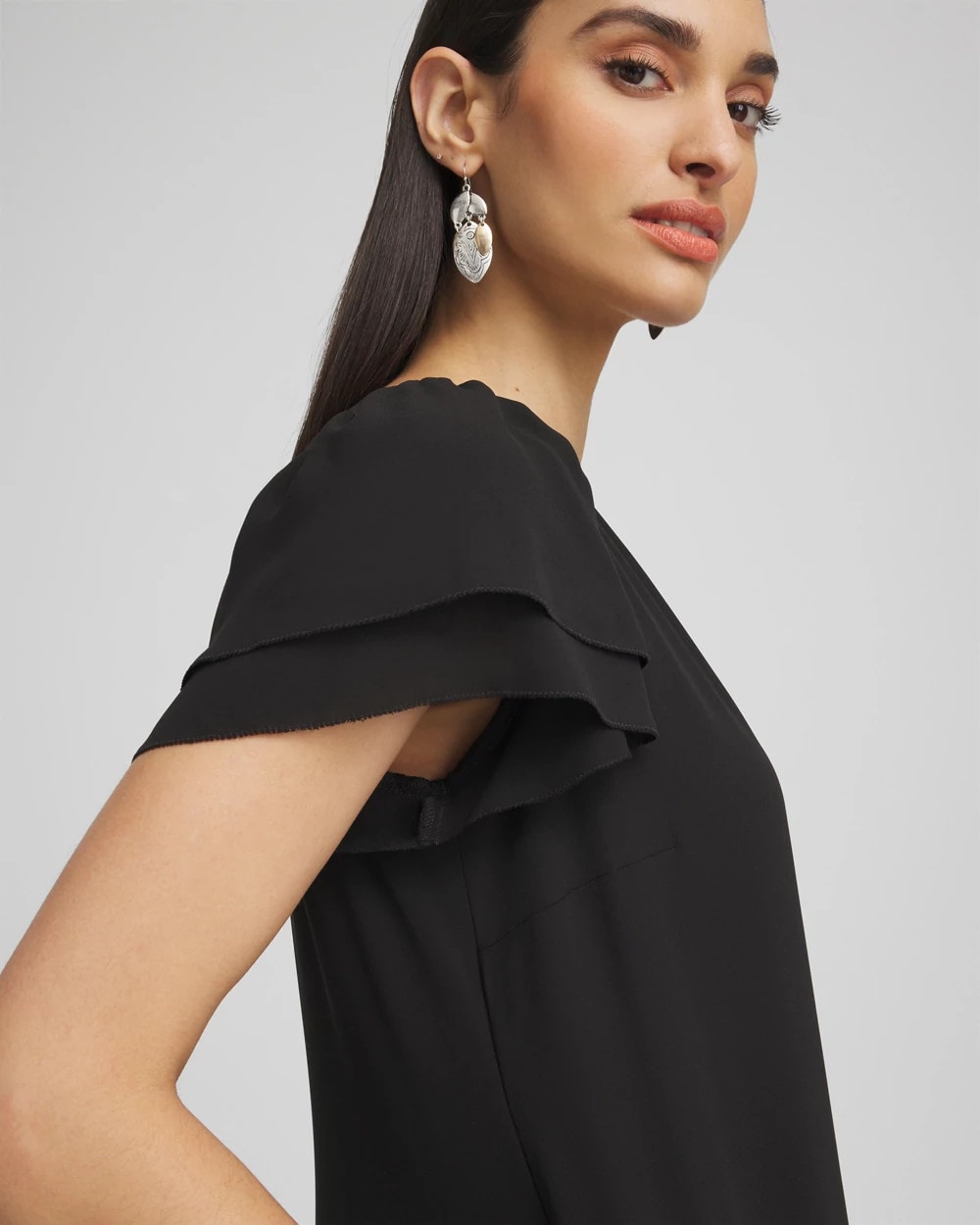 Crepe V-Neck Maxi Dress - Chico's