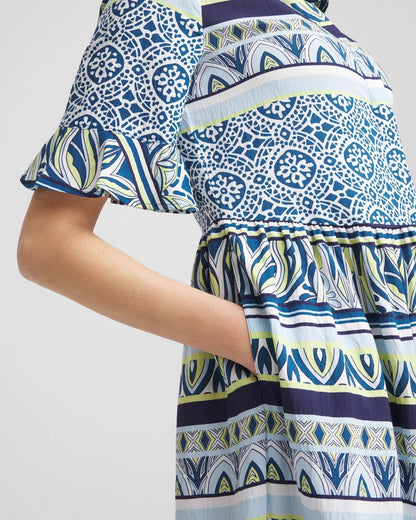 Flutter-Sleeved Maxi Dress - Chico's