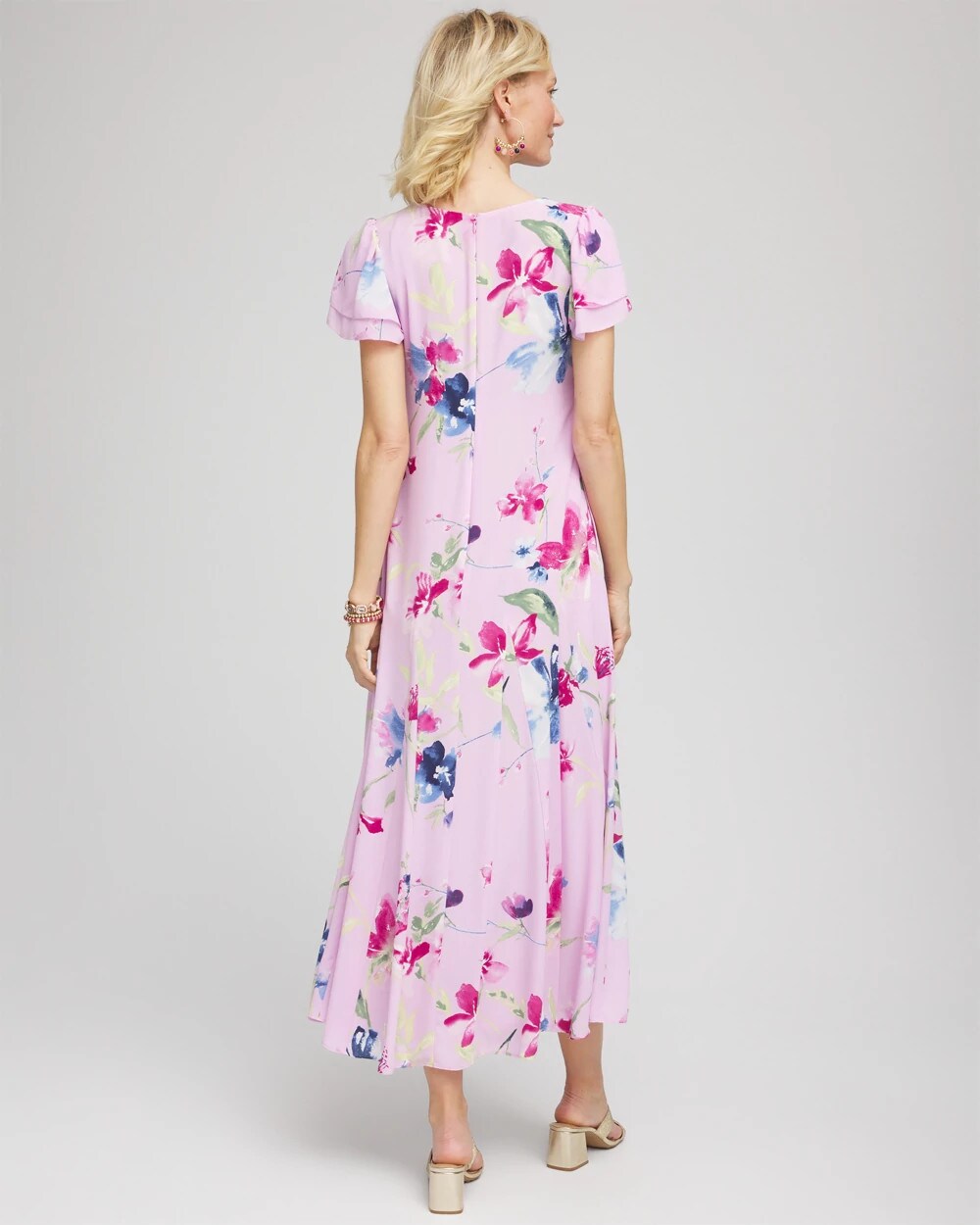 Crepe V-Neck Maxi Dress - Chico's