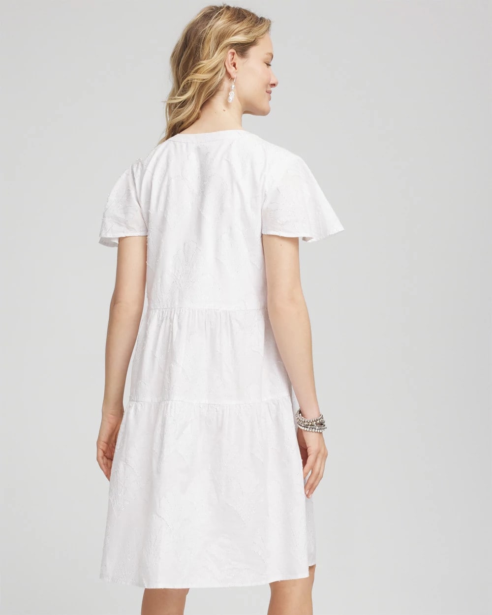 Embroidered Popover Dress - Chico's