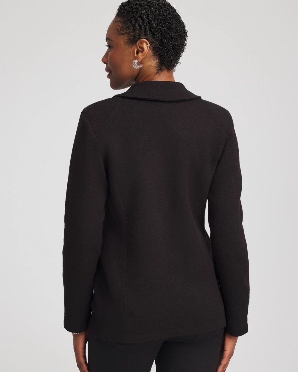 Single-Breasted Sweater Blazer - Chico's