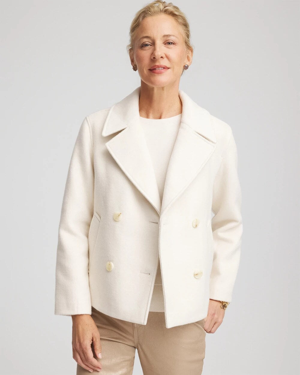 Wool Peacoat - Chico's