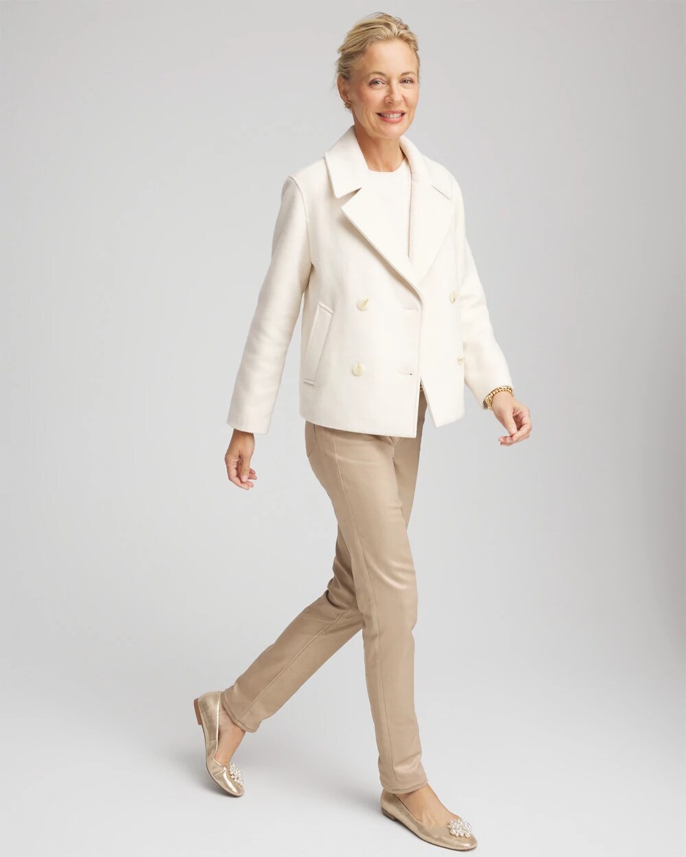 Wool Peacoat - Chico's