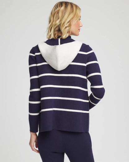 Zenergy® Luxe Reversible Stripe Cardigan - Chico's