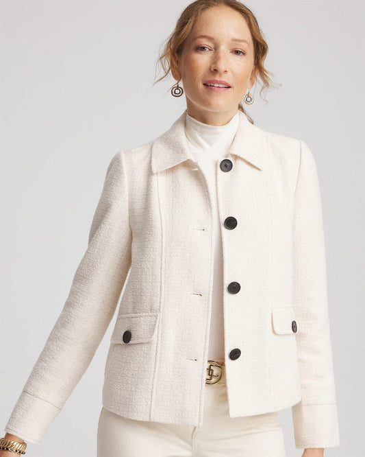 Bouclé Chore Jacket - Chico's