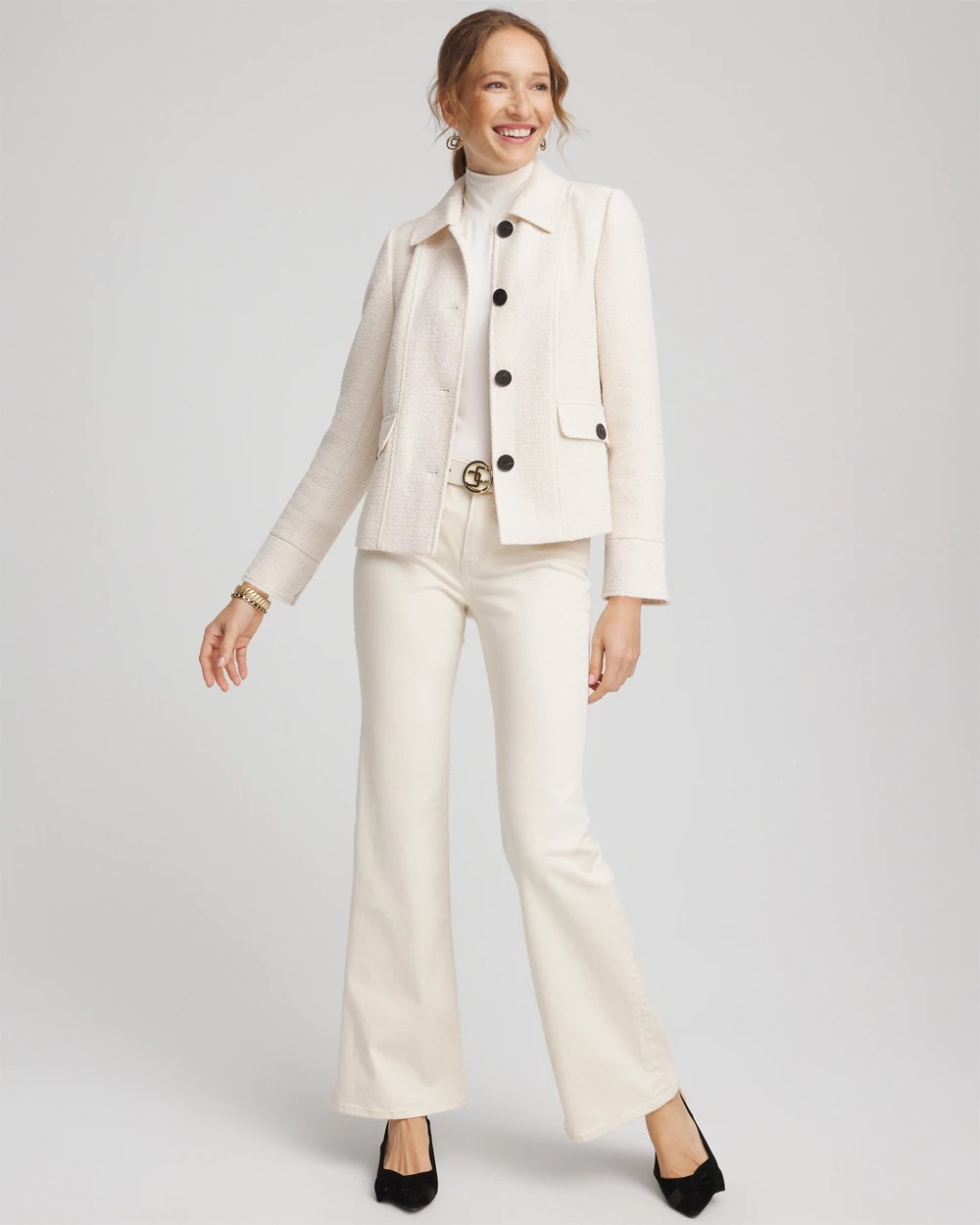 Bouclé Chore Jacket - Chico's