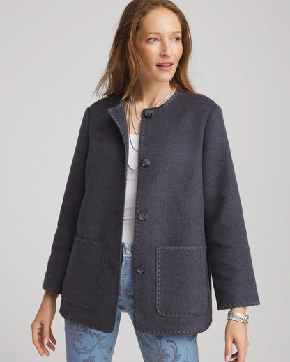 Wool Scarf Jacket - Chico's