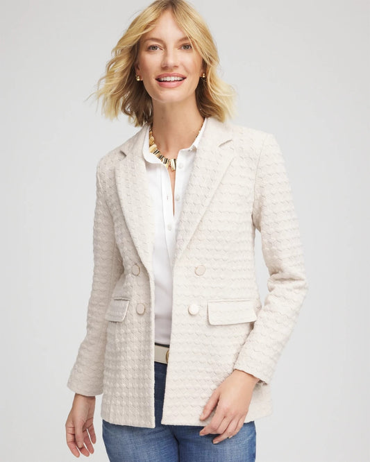 Textured Knit Blazer - Chico's