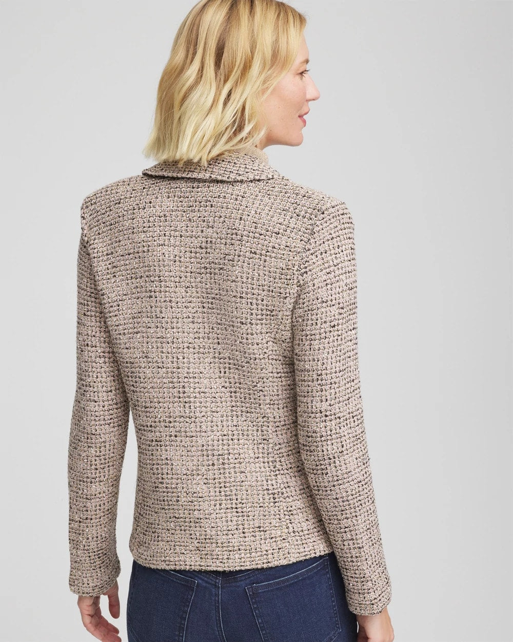 Double Breasted Tweed Blazer - Chico's