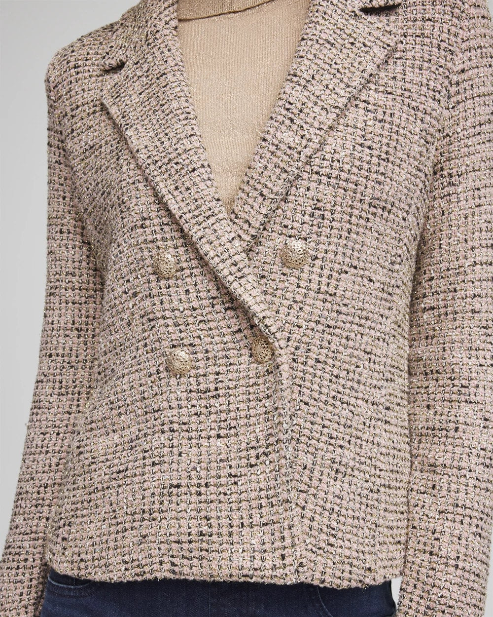 Double Breasted Tweed Blazer - Chico's