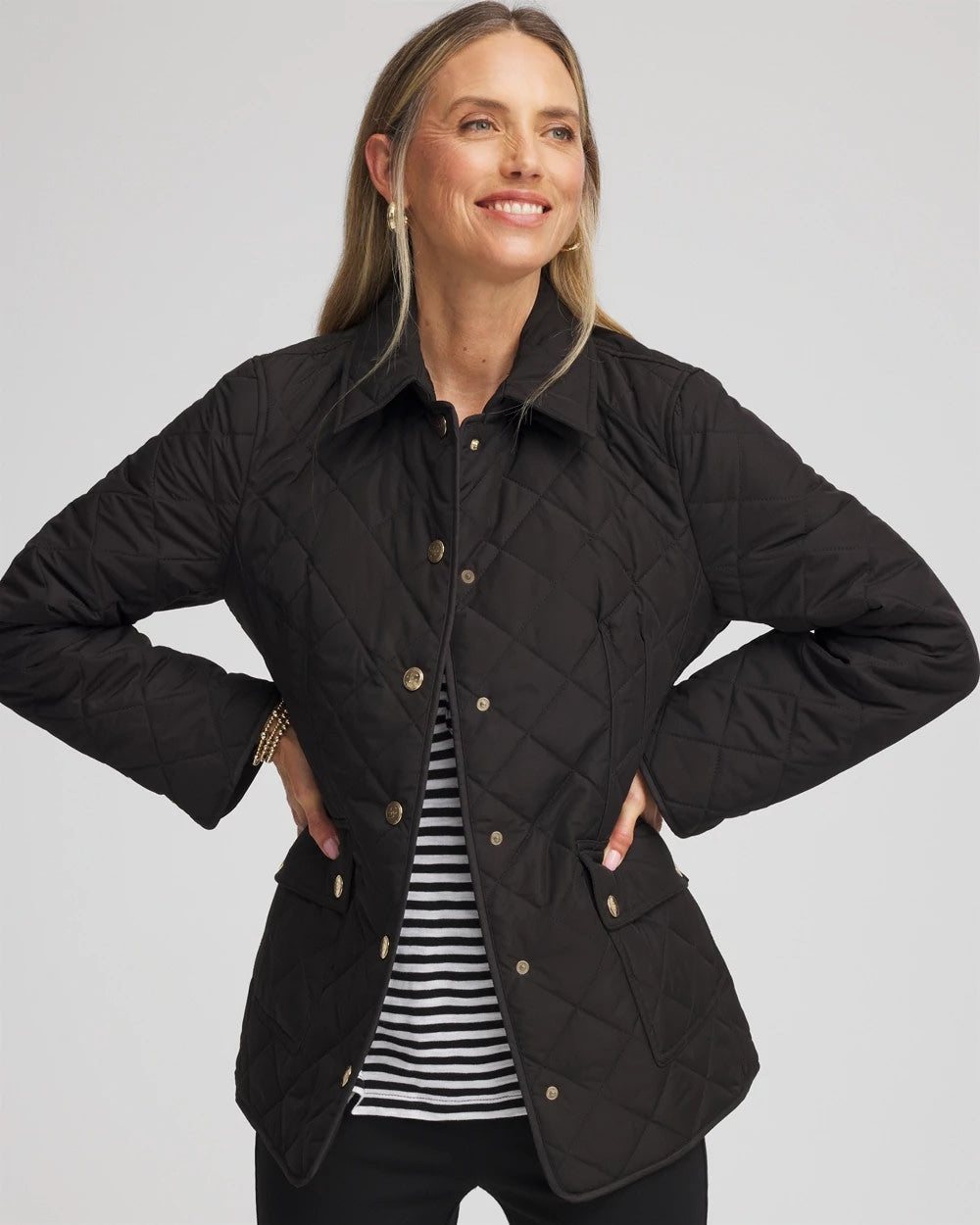 Quilted Barn Jacket - Chico's