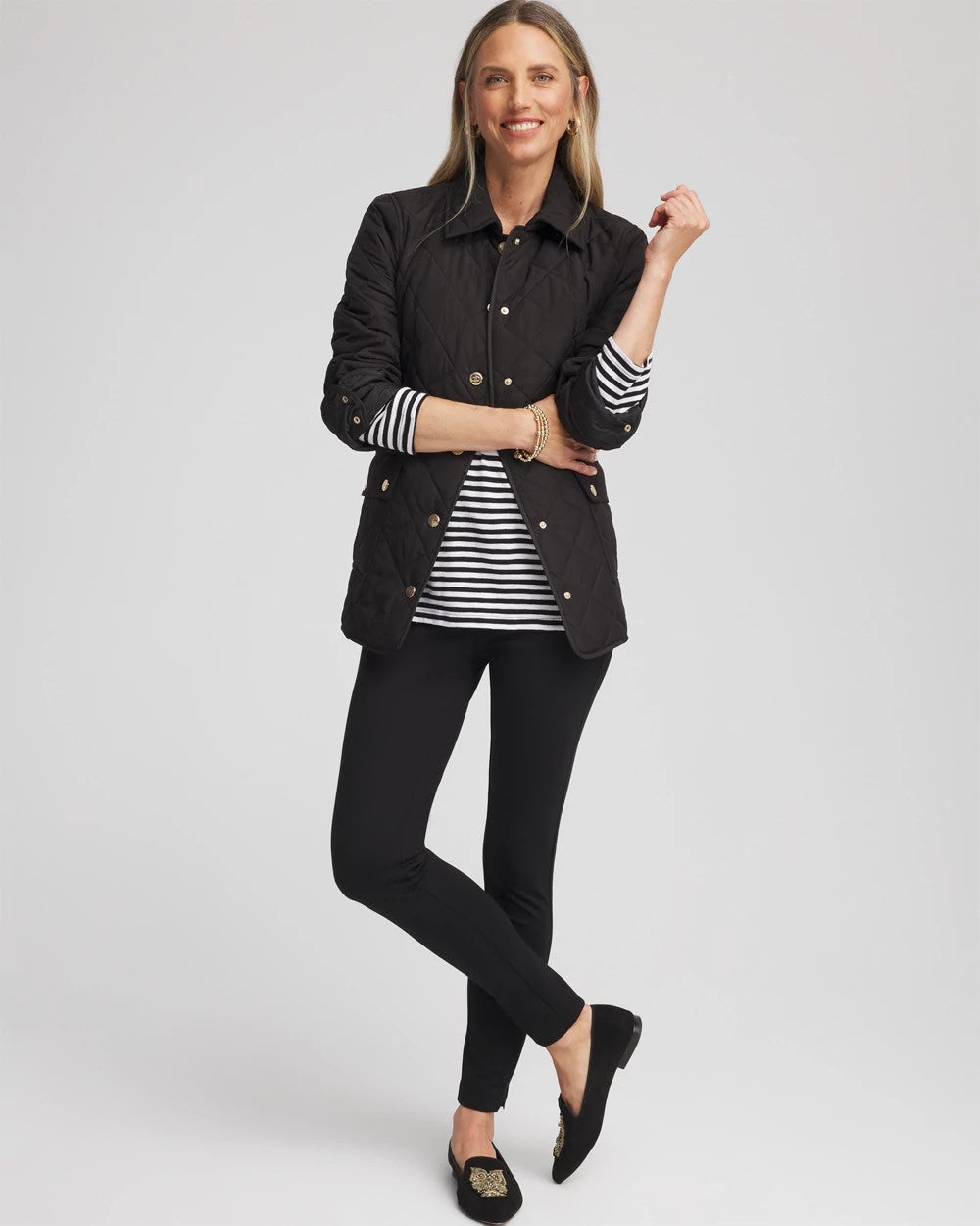 Quilted Barn Jacket - Chico's