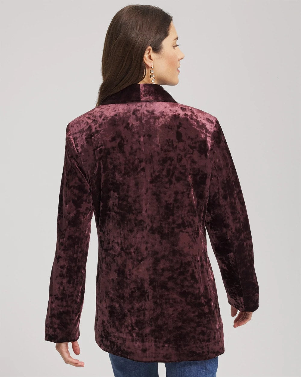 Crushed Velvet Blazer - Chico's