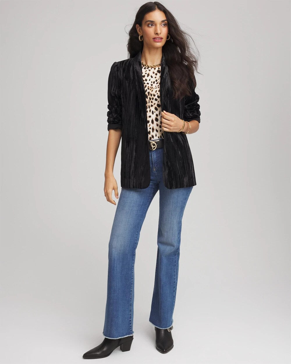 Velvet Shawl Collar Blazer - Chico's