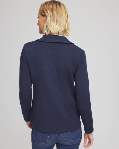 Single-Breasted Sweater Blazer - Chico's