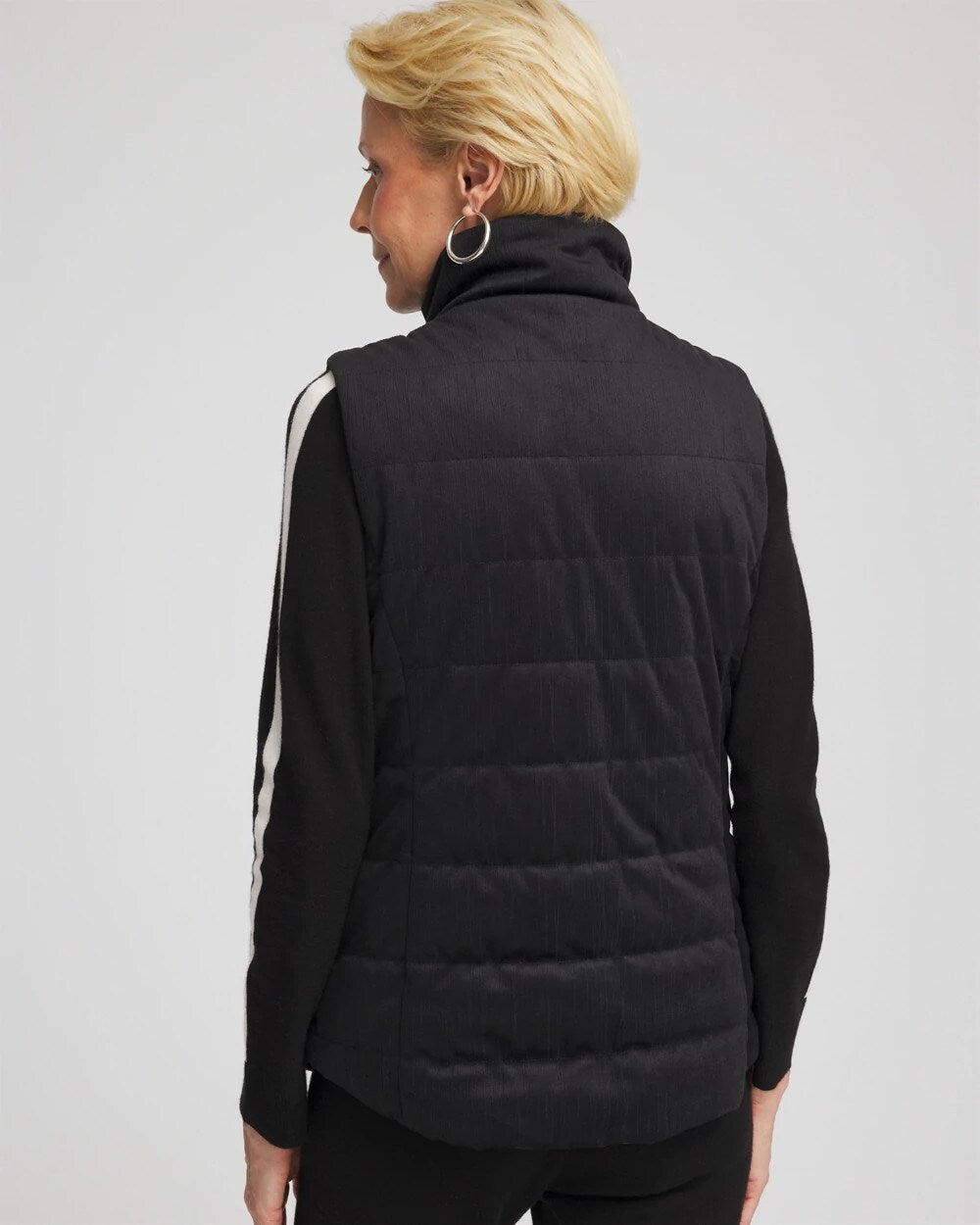 Zenergy® Reversible Velvet Puffer Vest - Chico's