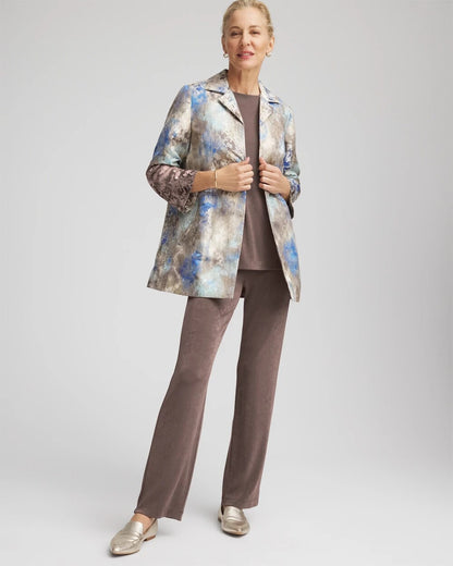 Travelers™ Collection Watercolor Jacquard Jacket - Chico's