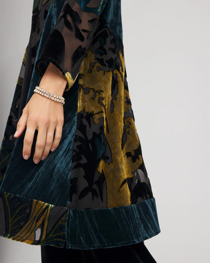 Travelers™ Collection Floral Burnout Kimono Jacket - Chico's