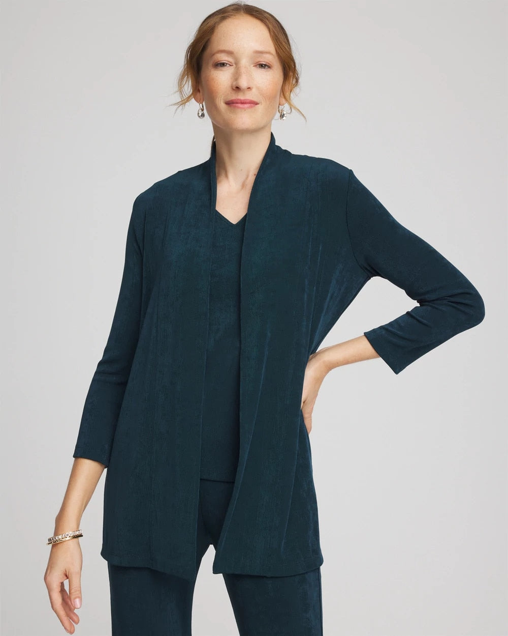 Travelers™ Long Knit Jacket - Chico's