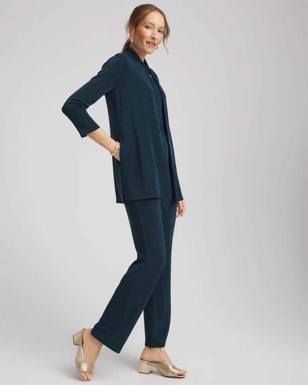 Travelers™ Long Knit Jacket - Chico's