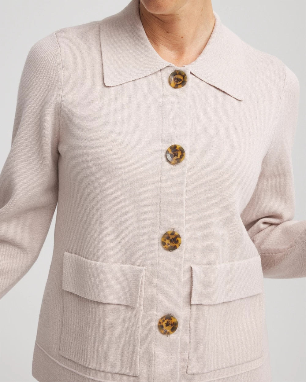 Button-Front Cardigan Jacket - Chico's