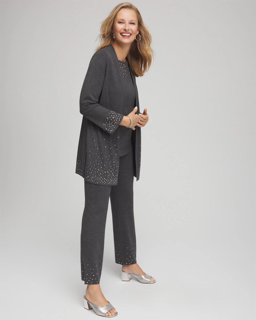 Travelers™ Rhinestone Cardigan - Chico's