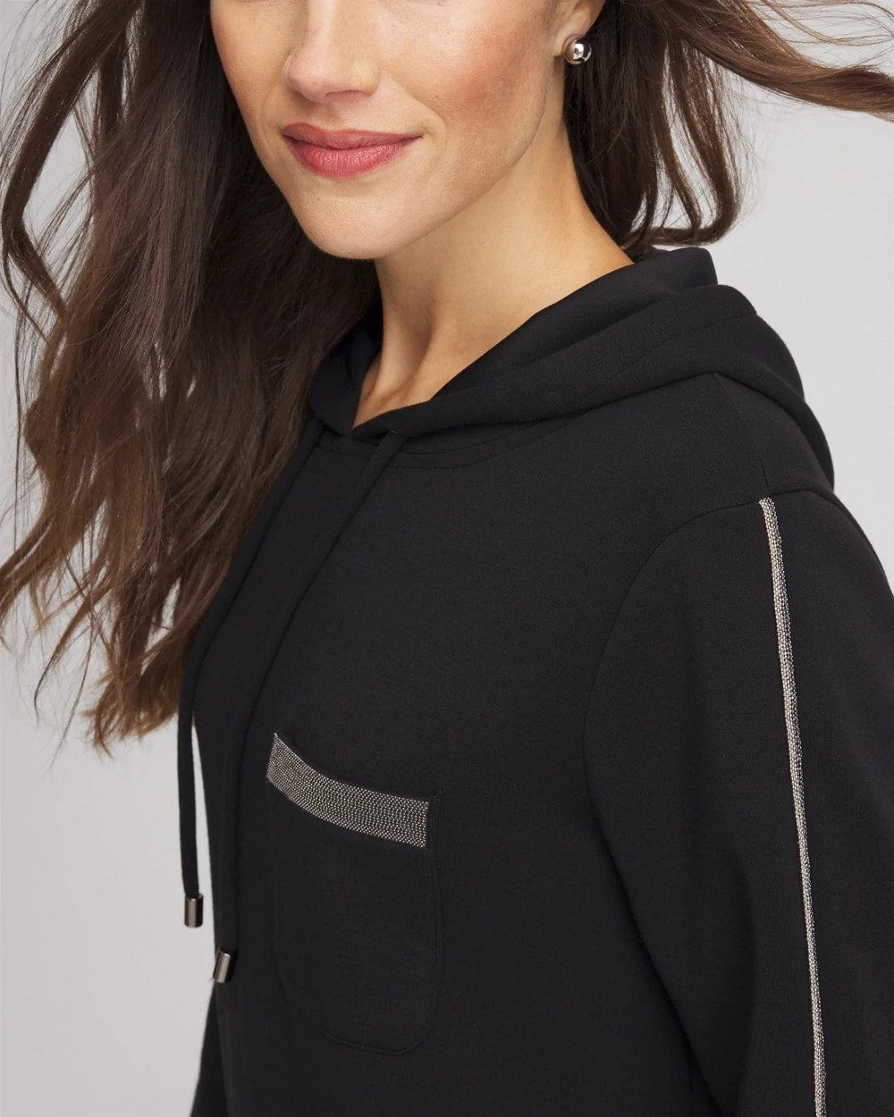 Zenergy® Caviar Bead Sweatshirt - Chico's