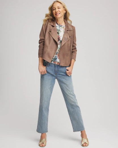 Suede Moto Jacket - Chico's