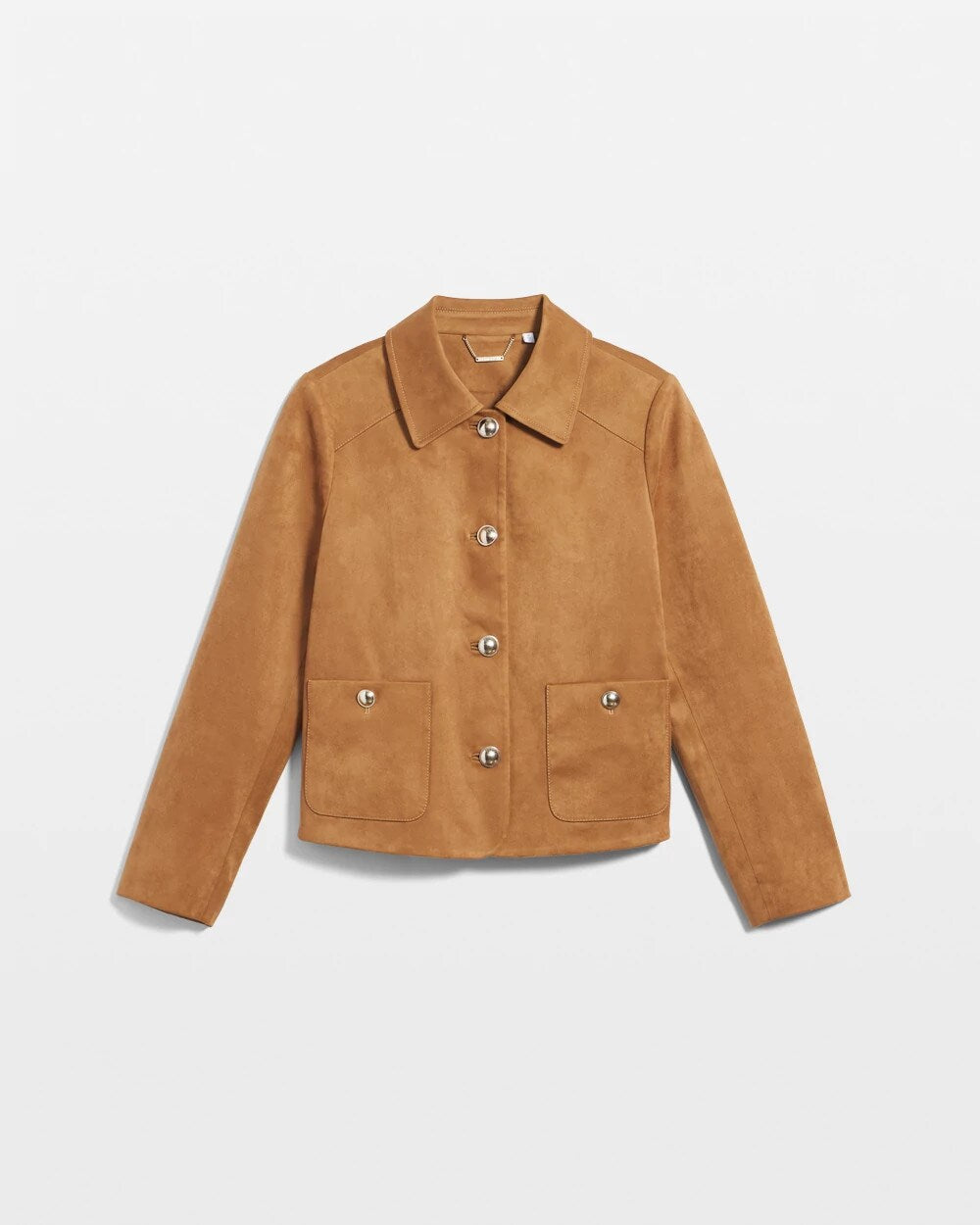 Suede Cropped Jacket - Chico's