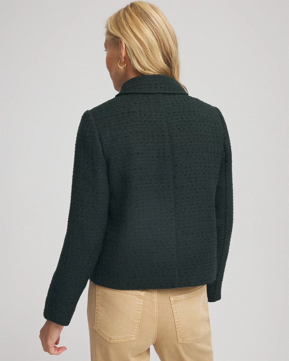 Tweed Cropped Jacket - Chico's