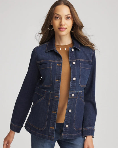Denim Field Jacket - Chico's
