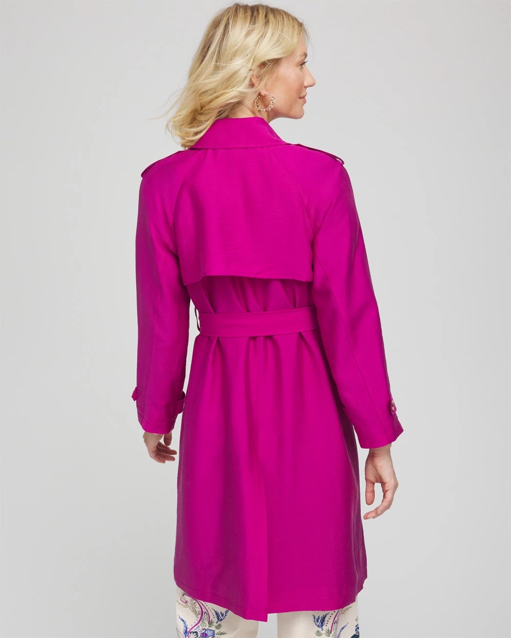 Double-Breasted Trench Coat - Chico's