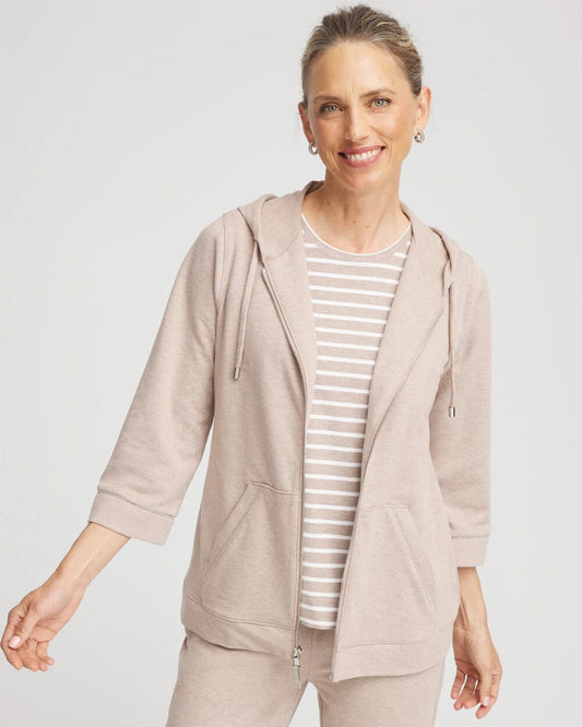 Zenergy® French Terry Full-Zip Jacket - Chico's