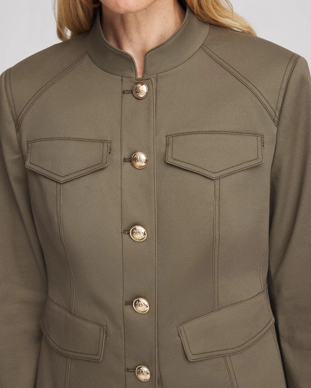 Peplum Field Jacket - Chico's