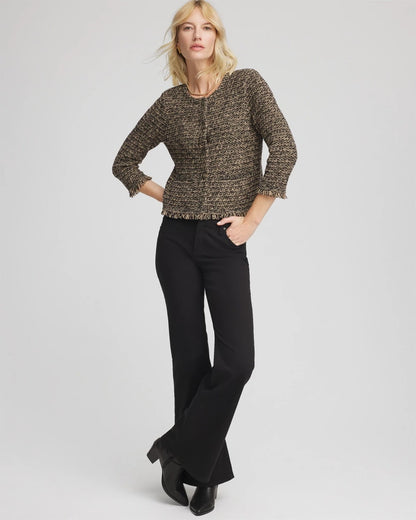 Tweed Cropped Jacket - Chico's