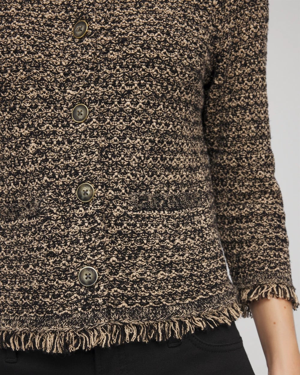 Tweed Cropped Jacket - Chico's