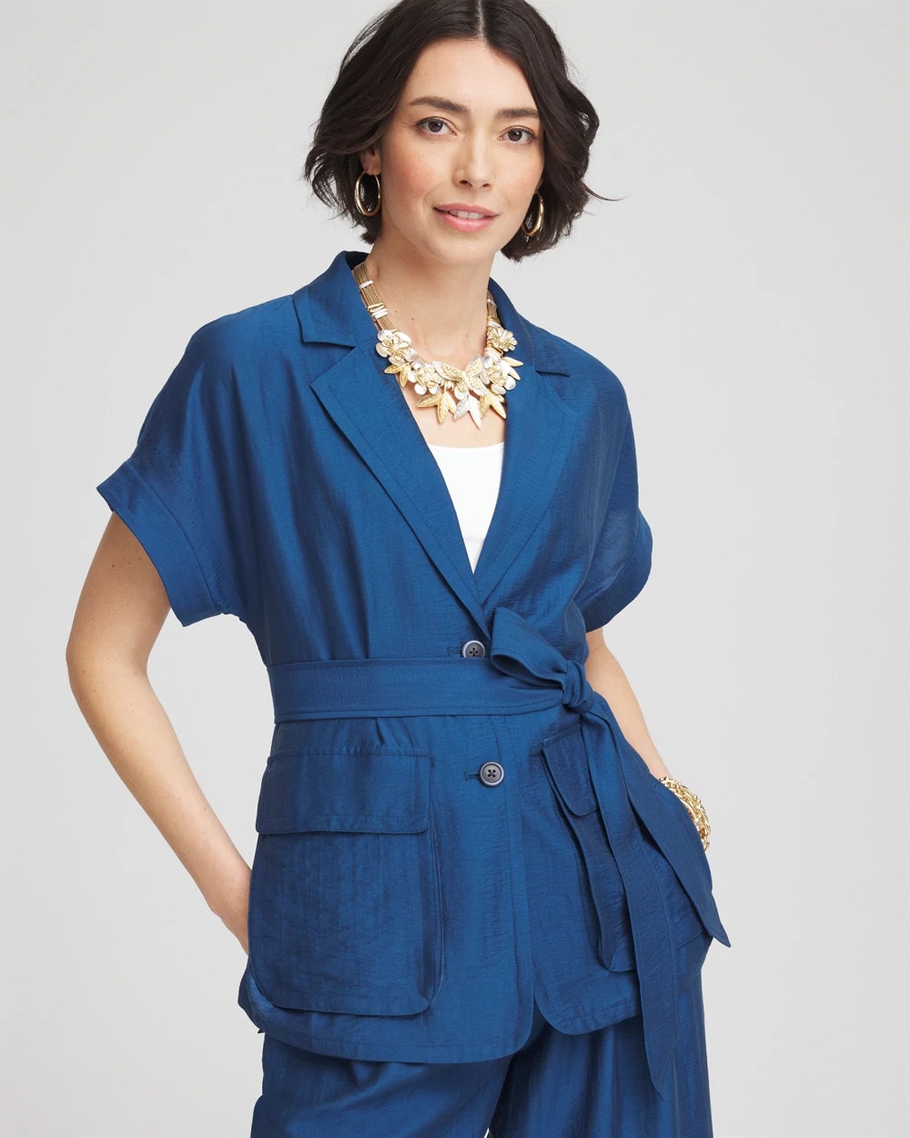 Cargo Shirt Jacket - Chico's