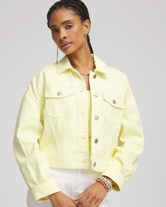 Relaxed-Fit Denim Jacket - Chico's